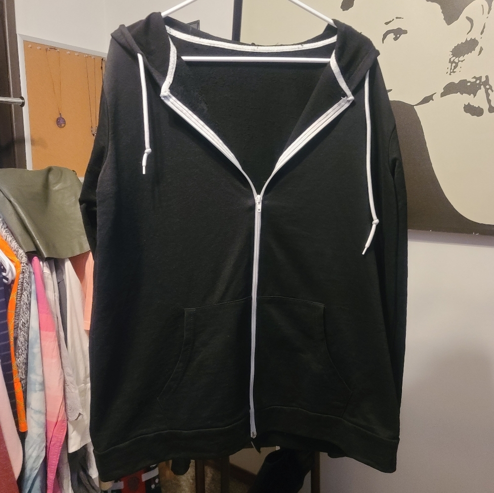 🐰Slub Hoodie Zip-up